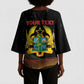 Personalized Ghana Black History Month Kimono Sleeve Blouse Live It Learn It Make It - African Pride