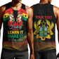 Personalized Ghana Black History Month Men Tank Top Live It Learn It Make It - African Pride