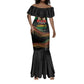 Personalized Ghana Black History Month Mermaid Dress Live It Learn It Make It - African Pride