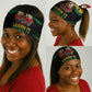 Ghana Black History Month Neck Gaiter Live It Learn It Make It - African Pride