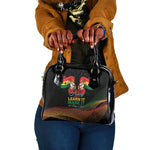 Ghana Black History Month Shoulder Handbag Live It Learn It Make It - African Pride