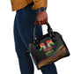 Ghana Black History Month Shoulder Handbag Live It Learn It Make It - African Pride