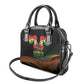 Ghana Black History Month Shoulder Handbag Live It Learn It Make It - African Pride
