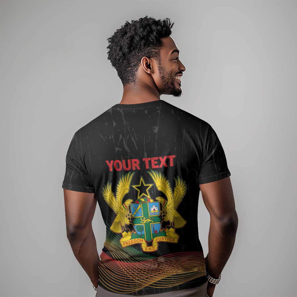 Personalized Ghana Black History Month T shirt Live It Learn It Make It - African Pride