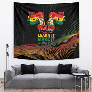 Ghana Black History Month Tapestry Live It Learn It Make It - African Pride