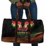 Ghana Black History Month Travel Bag Live It Learn It Make It - African Pride