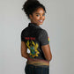 Personalized Ghana Black History Month Women Polo Shirt Live It Learn It Make It - African Pride