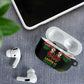 Kenya Black History Month AirPods Case Live It Learn It Make It - African Pride
