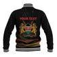 Personalized Kenya Black History Month Baseball Jacket Live It Learn It Make It - African Pride