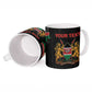 Personalized Kenya Black History Month Ceramic Mug Live It Learn It Make It - African Pride