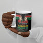 Personalized Kenya Black History Month Ceramic Mug Live It Learn It Make It - African Pride