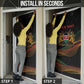 Personalized Kenya Black History Month Door Cover Live It Learn It Make It - African Pride