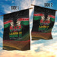 Kenya Black History Month Garden Flag Live It Learn It Make It - African Pride