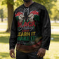 Personalized Kenya Black History Month Hockey Jersey Live It Learn It Make It - African Pride