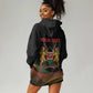 Personalized Kenya Black History Month Hoodie Dress Live It Learn It Make It - African Pride