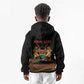 Personalized Kenya Black History Month Kid Hoodie Live It Learn It Make It - African Pride