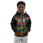 Personalized Kenya Black History Month Kid Hoodie Live It Learn It Make It - African Pride