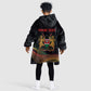 Personalized Kenya Black History Month Kid Wearable Blanket Hoodie Live It Learn It Make It - African Pride
