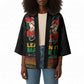 Personalized Kenya Black History Month Kimono Live It Learn It Make It - African Pride