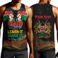 Personalized Kenya Black History Month Men Tank Top Live It Learn It Make It - African Pride