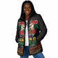 Personalized Kenya Black History Month Padded Jacket Live It Learn It Make It - African Pride