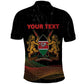 Personalized Kenya Black History Month Polo Shirt Live It Learn It Make It - African Pride