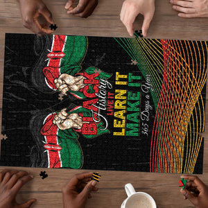 Kenya Black History Month Puzzle Live It Learn It Make It - African Pride