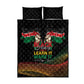 Kenya Black History Month Quilt Bed Set Live It Learn It Make It - African Pride