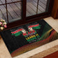 Kenya Black History Month Rubber Doormat Live It Learn It Make It - African Pride