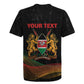 Personalized Kenya Black History Month Rugby Jersey Live It Learn It Make It - African Pride