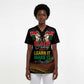 Personalized Kenya Black History Month Scrub Top Live It Learn It Make It - African Pride