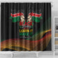 Kenya Black History Month Shower Curtain Live It Learn It Make It - African Pride