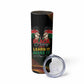 Personalized Kenya Black History Month Skinny Tumbler Live It Learn It Make It - African Pride