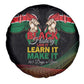 Kenya Black History Month Spare Tire Cover Live It Learn It Make It - African Pride