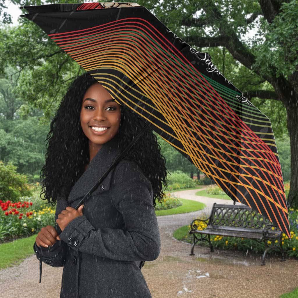 Kenya Black History Month Umbrella Live It Learn It Make It - African Pride