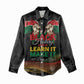 Personalized Kenya Black History Month Women Casual Shirt Live It Learn It Make It - African Pride