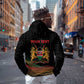 Personalized Kenya Black History Month Zip Hoodie Live It Learn It Make It - African Pride