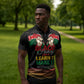 Personalized Kenya Black History Month Zipper Polo Shirt Live It Learn It Make It - African Pride