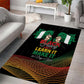 Nigeria Black History Month Area Rug Live It Learn It Make It - African Pride