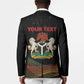 Personalized Nigeria Black History Month Blazer Live It Learn It Make It - African Pride