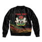 Personalized Nigeria Black History Month Bomber Jacket Live It Learn It Make It - African Pride