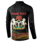 Personalized Nigeria Black History Month Button Sweatshirt Live It Learn It Make It
