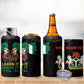 Personalized Nigeria Black History Month 4 in 1 Can Cooler Tumbler Live It Learn It Make It - African Pride