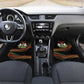 Personalized Nigeria Black History Month Car Mats Live It Learn It Make It - African Pride