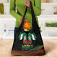 Nigeria Black History Month Grocery Bag Live It Learn It Make It - African Pride