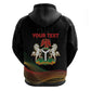 Personalized Nigeria Black History Month Hoodie Live It Learn It Make It - African Pride