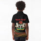 Personalized Nigeria Black History Month Kid Polo Shirt Live It Learn It Make It - African Pride