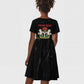 Personalized Nigeria Black History Month Kid Short Sleeve Dress Live It Learn It Make It - African Pride