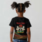 Personalized Nigeria Black History Month Kid T shirt Live It Learn It Make It - African Pride