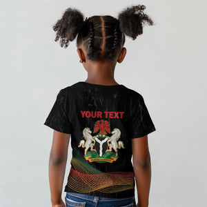 Personalized Nigeria Black History Month Kid T shirt Live It Learn It Make It - African Pride